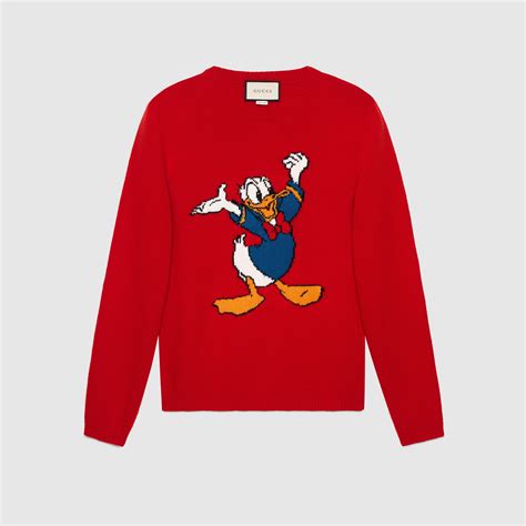 donald duck gucci sweater|donald duck gucci slides.